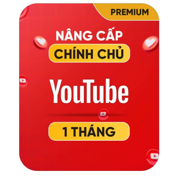 Mua Youtube Premium 1 Tháng