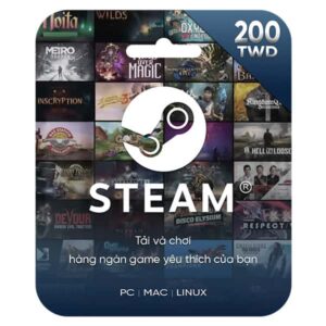 steam wallet code 200 twd